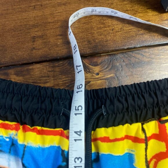 Reason by Basquiat Swim Shorts Bird On Monkey mens swim trunk size 2XL - Picture 7 of 10